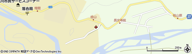 静岡県静岡市葵区落合8周辺の地図