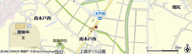 愛知県東郷町（愛知郡）諸輪（小泉）周辺の地図