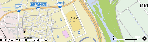 イオン大安店周辺の地図
