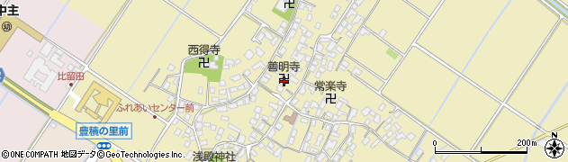滋賀県野洲市比留田654周辺の地図