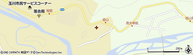 静岡県静岡市葵区落合46周辺の地図