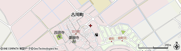 滋賀県近江八幡市古川町618周辺の地図