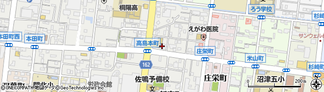 東電用地株式会社　沼津支社周辺の地図