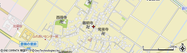 滋賀県野洲市比留田652周辺の地図