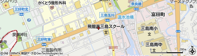 松屋 三島店周辺の地図