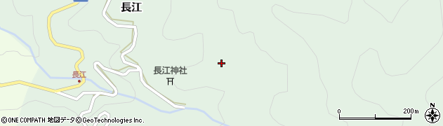 愛知県設楽町（北設楽郡）長江（横曽連）周辺の地図