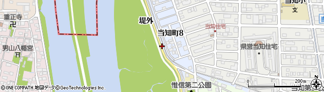 愛知県名古屋市港区当知町堤外周辺の地図