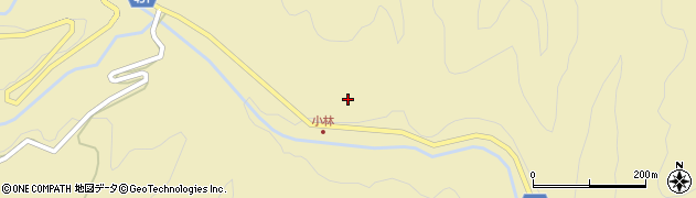 東栄町役場　小林集会所周辺の地図