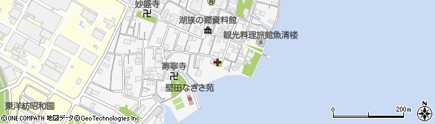 本堅田児童公園周辺の地図