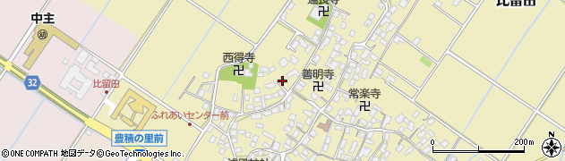 滋賀県野洲市比留田908周辺の地図