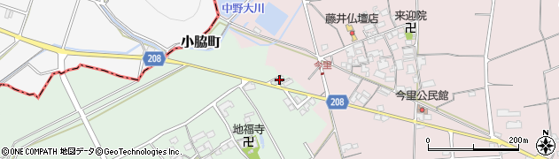 滋賀県東近江市糠塚町15周辺の地図