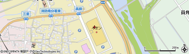 イオン大安店　１階カネボウ周辺の地図