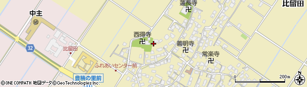 滋賀県野洲市比留田900周辺の地図