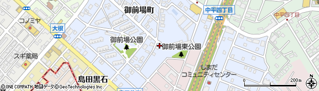 愛知県名古屋市天白区御前場町102周辺の地図