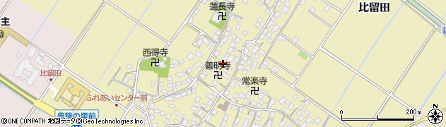 滋賀県野洲市比留田651周辺の地図