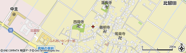 滋賀県野洲市比留田903周辺の地図