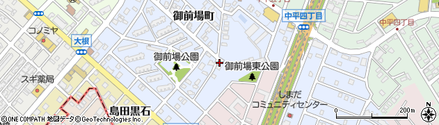 愛知県名古屋市天白区御前場町102-3周辺の地図
