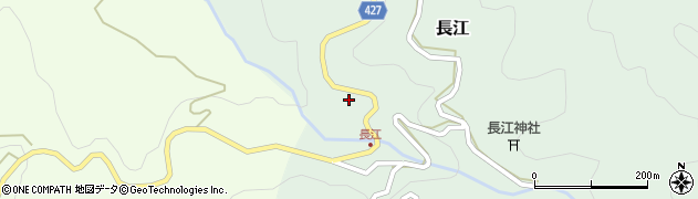 愛知県設楽町（北設楽郡）長江（勘場本）周辺の地図
