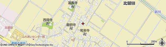 滋賀県野洲市比留田629周辺の地図