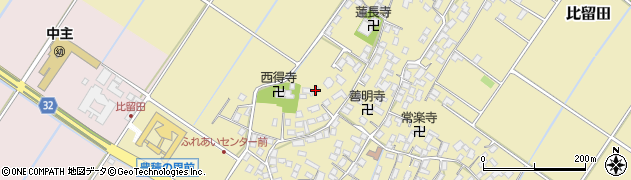 滋賀県野洲市比留田902周辺の地図