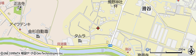 千葉県鴨川市滑谷701周辺の地図