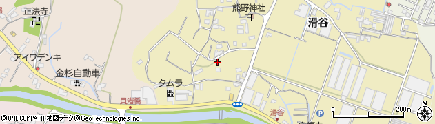 千葉県鴨川市滑谷702周辺の地図
