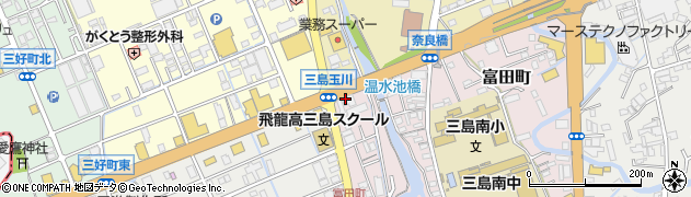 サイクルベースあさひ　三島店周辺の地図
