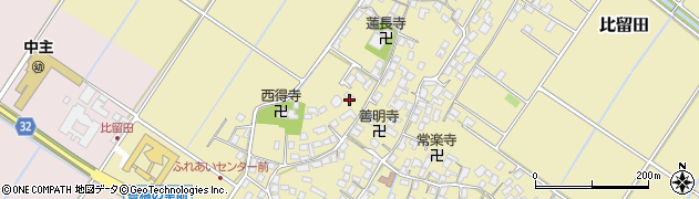 滋賀県野洲市比留田906周辺の地図