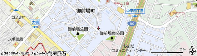 愛知県名古屋市天白区御前場町103周辺の地図