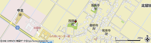 滋賀県野洲市比留田918周辺の地図