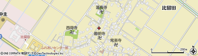 滋賀県野洲市比留田914周辺の地図