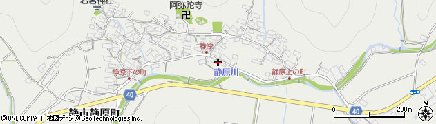 京都府京都市左京区静市静原町113周辺の地図