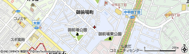 愛知県名古屋市天白区御前場町118周辺の地図