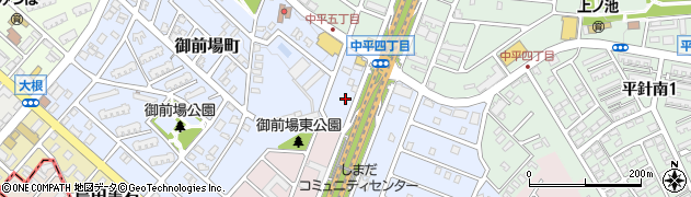 愛知県名古屋市天白区御前場町371周辺の地図