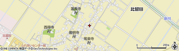 滋賀県野洲市比留田634周辺の地図