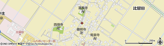 滋賀県野洲市比留田915周辺の地図