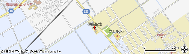 近江八幡動物霊園周辺の地図