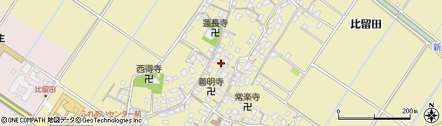 滋賀県野洲市比留田926周辺の地図