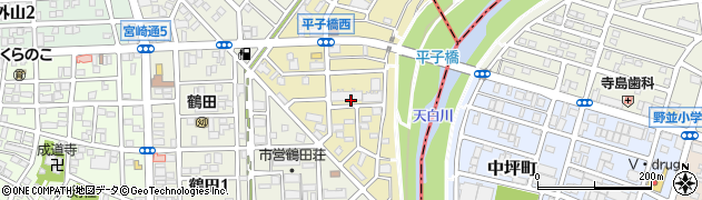 愛知県名古屋市南区大堀町周辺の地図