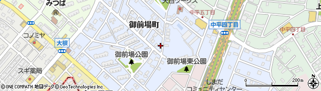 愛知県名古屋市天白区御前場町117周辺の地図