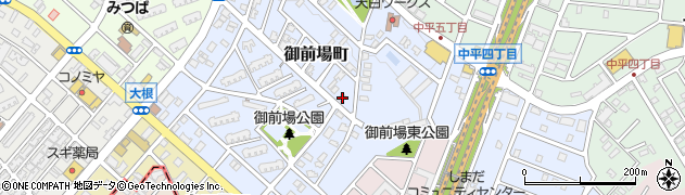愛知県名古屋市天白区御前場町120周辺の地図