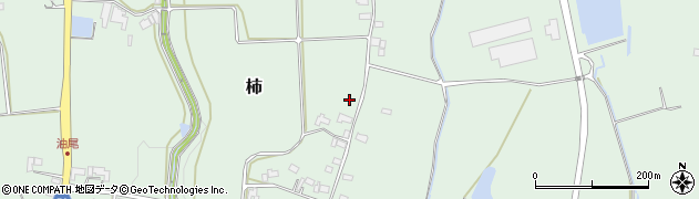 岡山県勝田郡奈義町柿864周辺の地図