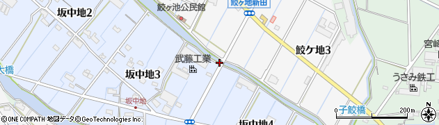 愛知県弥富市坂中地町（浦除外）周辺の地図