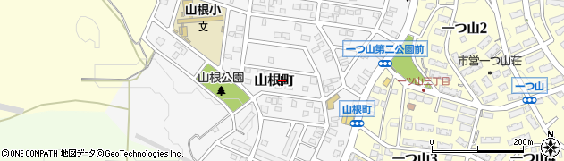 愛知県名古屋市天白区山根町周辺の地図