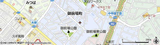 愛知県名古屋市天白区御前場町121周辺の地図
