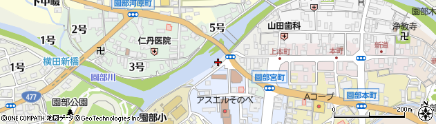 石川楼周辺の地図