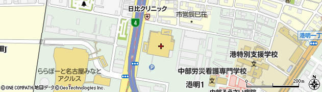浪花ＫＡＢＵＫＩ　ＭＥＧＡドン・キホーテユニー東海通店周辺の地図
