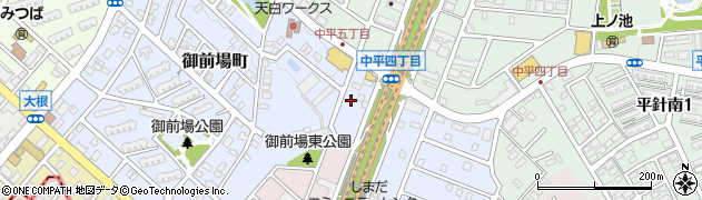 愛知県名古屋市天白区御前場町375周辺の地図