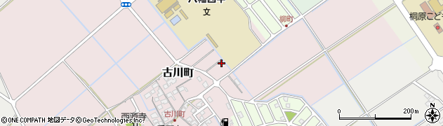滋賀県近江八幡市古川町1663周辺の地図