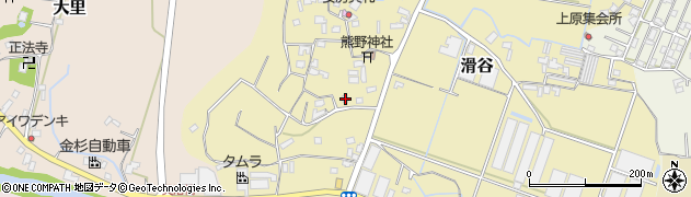 千葉県鴨川市滑谷610周辺の地図